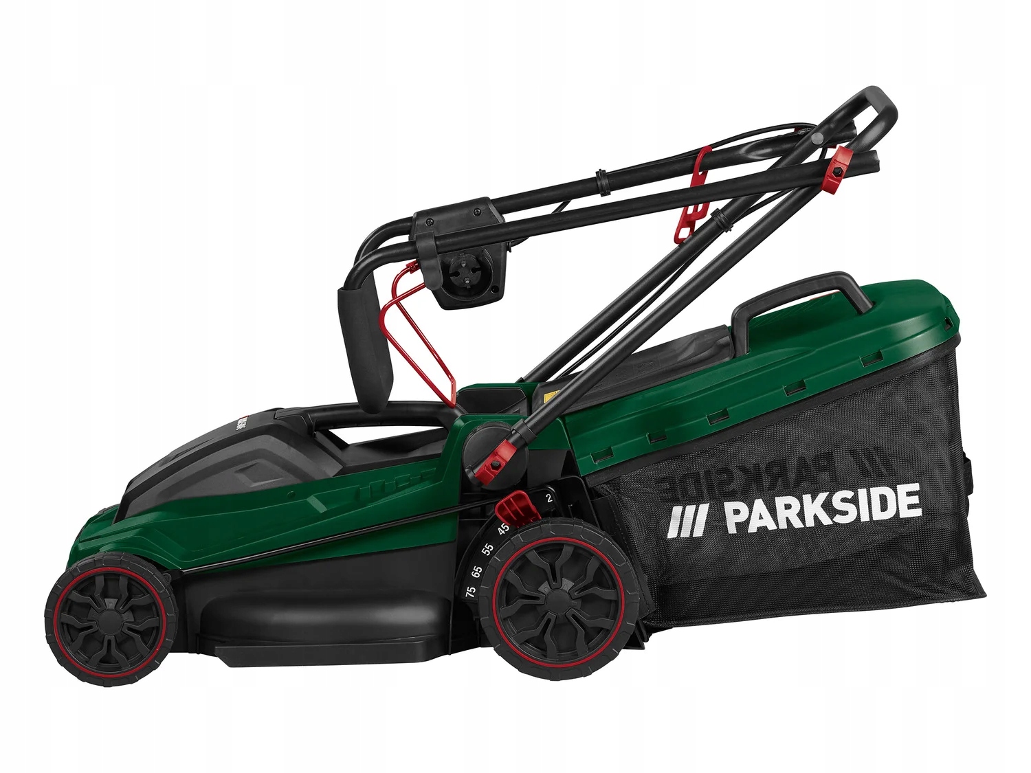 PARKSIDE Elektryczna Kosiarka 1500 W PRM 1500 B2, z Koszem 40 L Pojemność kosza 40 l