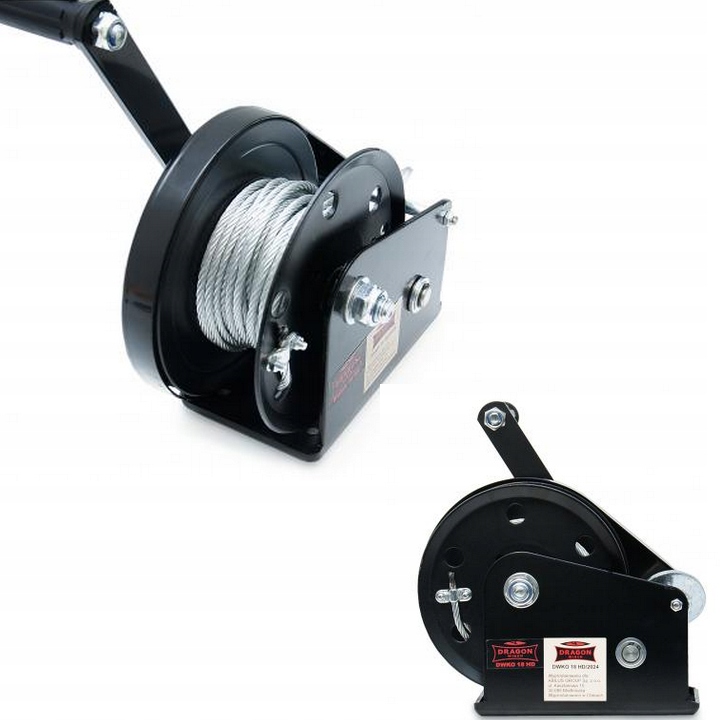 Dragon Winch Ručný navijak 1800HD 810KG II 10 m pre Quada Buggy