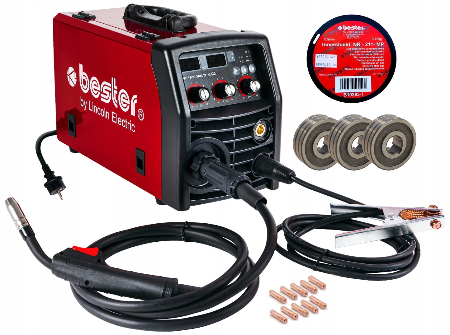 

Półautomat spawalniczy Bester MIG190C Z Drutem