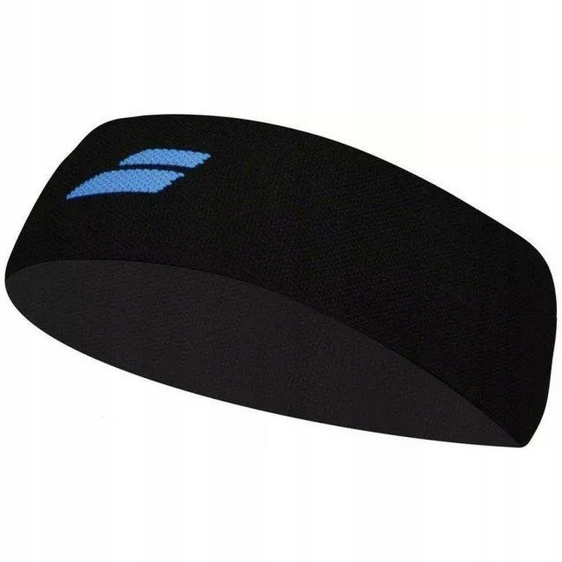 Frotka Na Głowę Babolat Logo Headband Bk/diva Bl