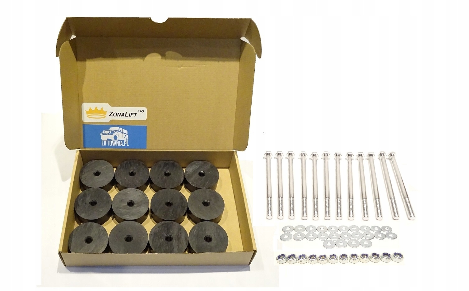 590 - Hyundai Galloper Long 5D Body Lift 25 мм