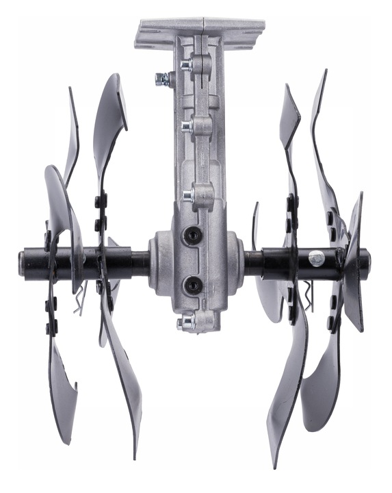 GLEBOGRYZARKA ADAPTER PRZYSTAWKA KOSA SPALINOWA 28mm 9 frezów Zasilanie ręczne