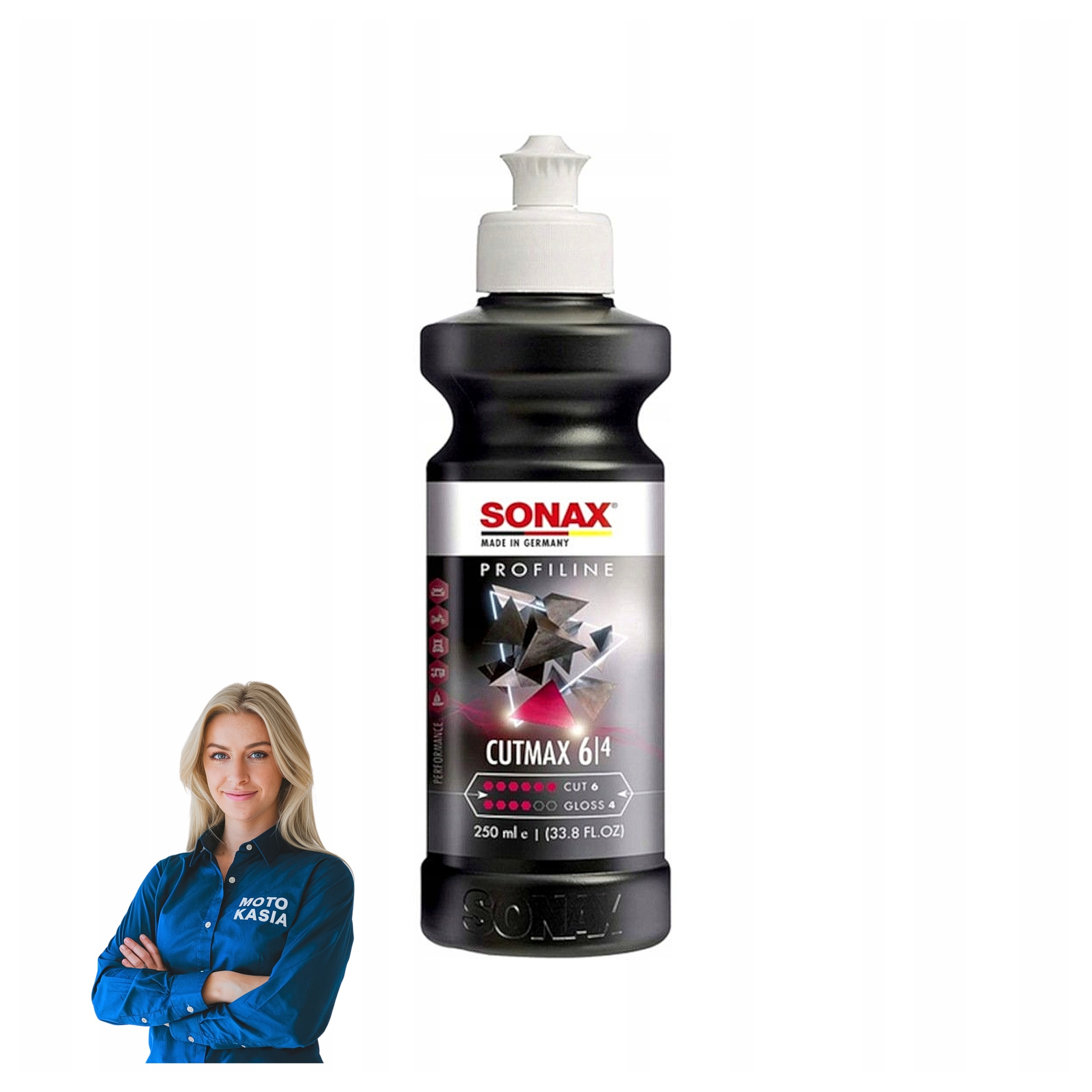 Sonax Profiline Cutmax 06-04 mocno ścierna pasta tnąca do lakieru rysy auta