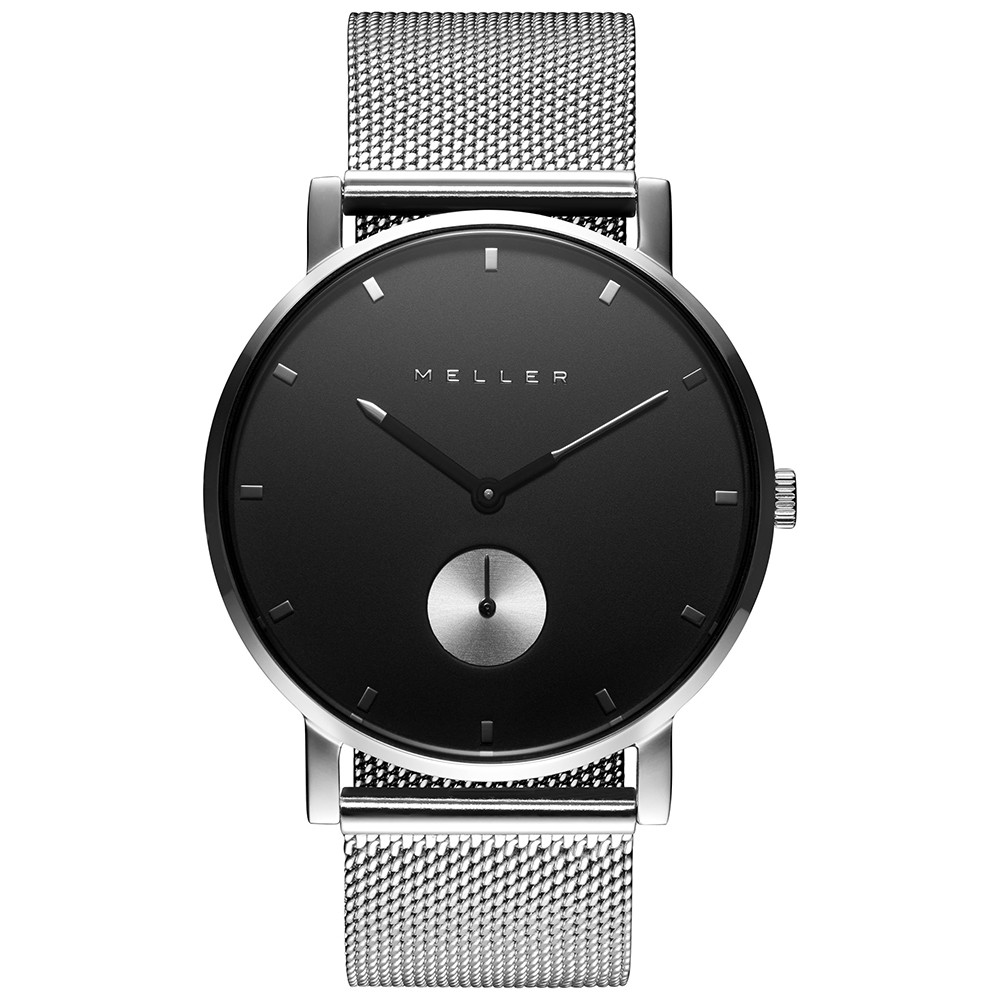 Pánské Hodinky Meller 2S-2SILVER stříbrný náramek