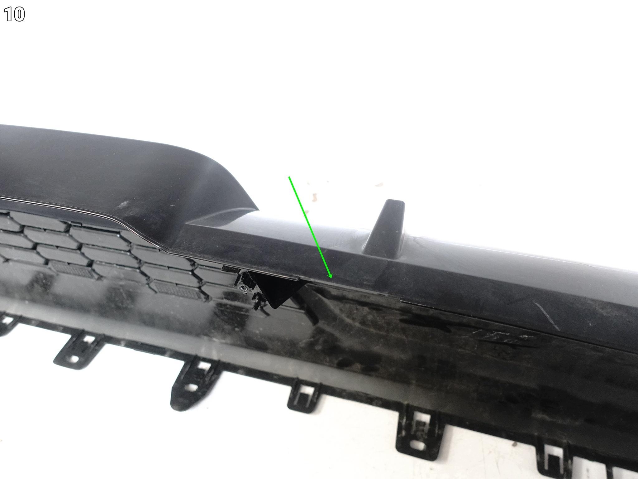TOYOTA YARIS IV XP210 GR SPORT 20- SPOILER diffuser accessories W bumper rear part