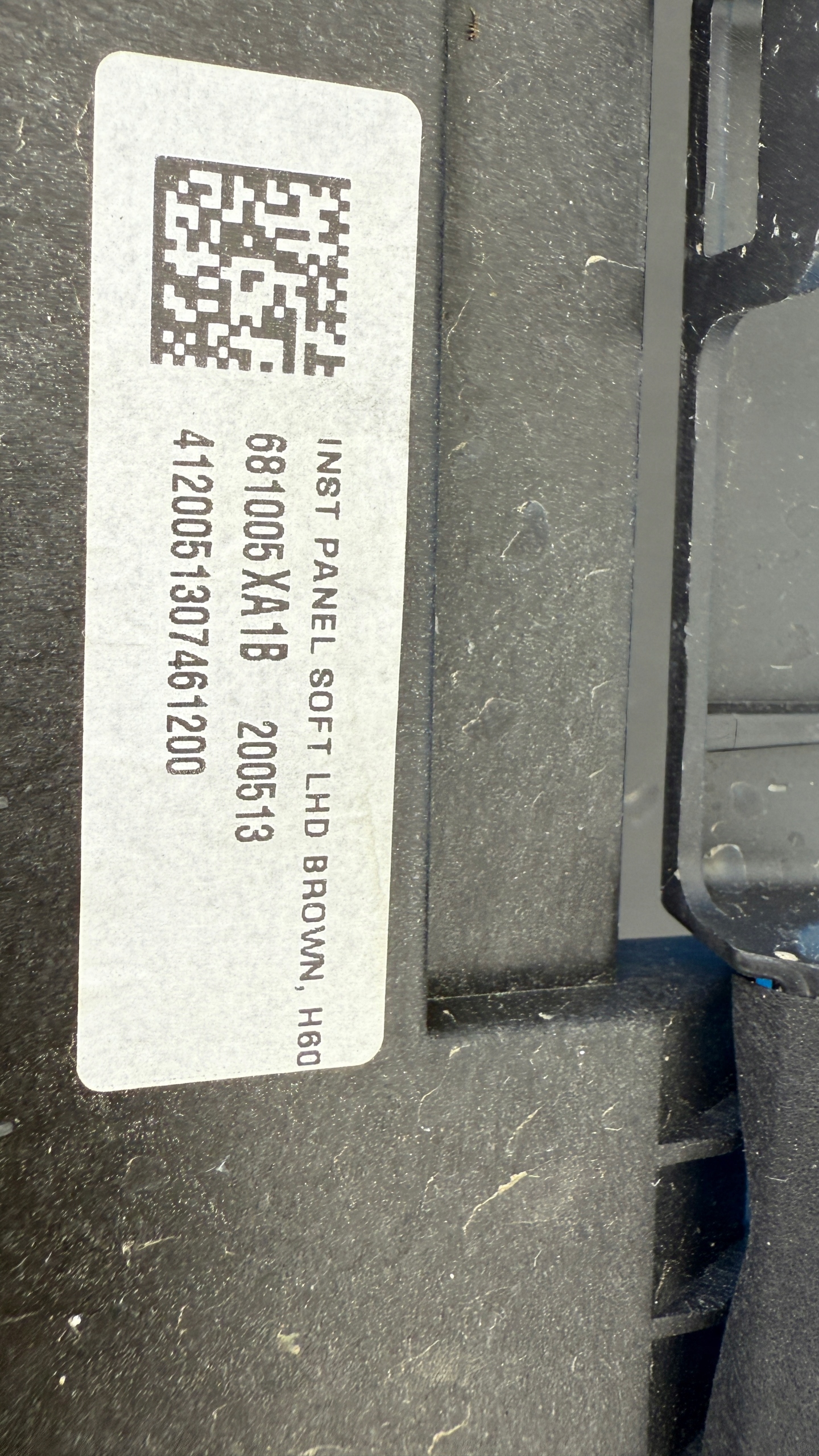 MERCEDES W470 торпеда консоль 681005XA1B