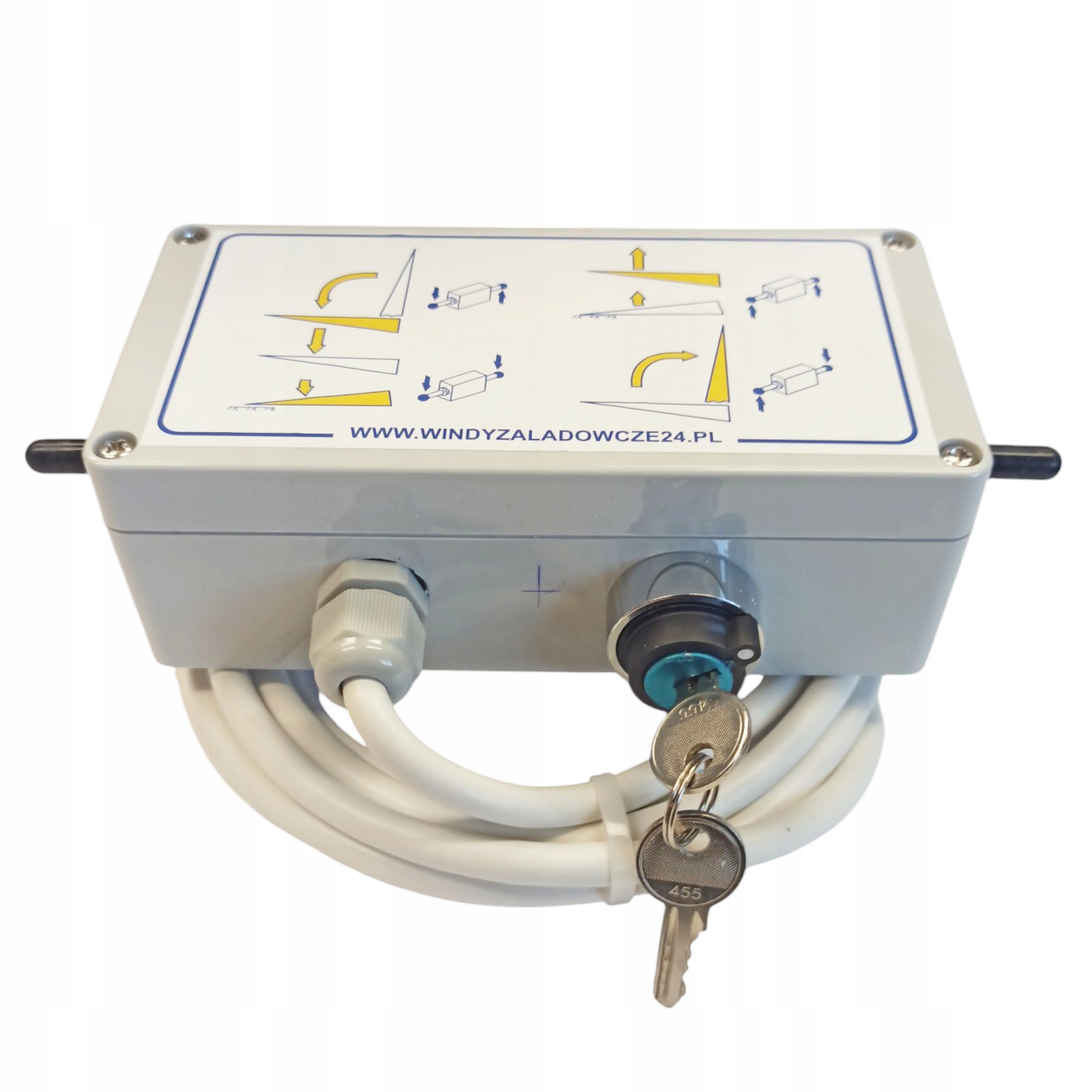 Ruční ovladač výtahové plošiny Sorensen Bar Cargolift s klíčovým zapalováním