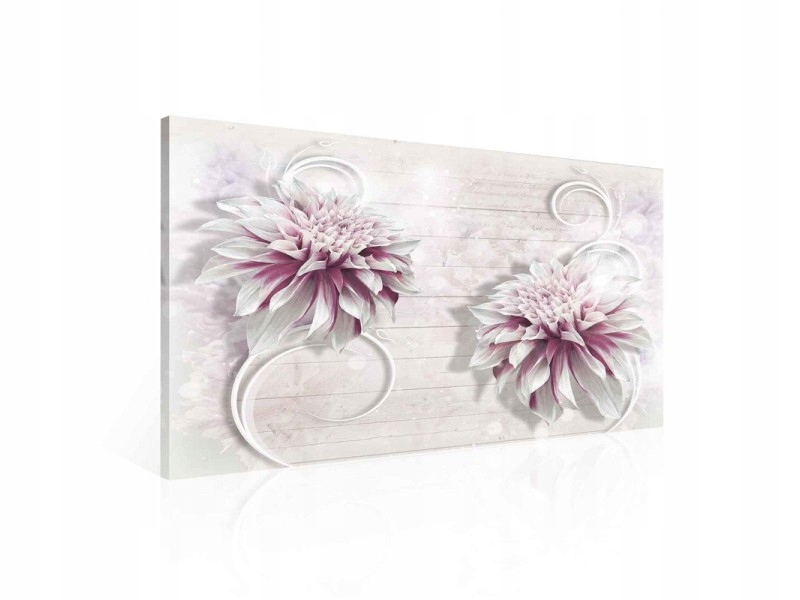 Obraz 100x75 Jemné květiny jemné okvětní lístky pastely elegance svěžest