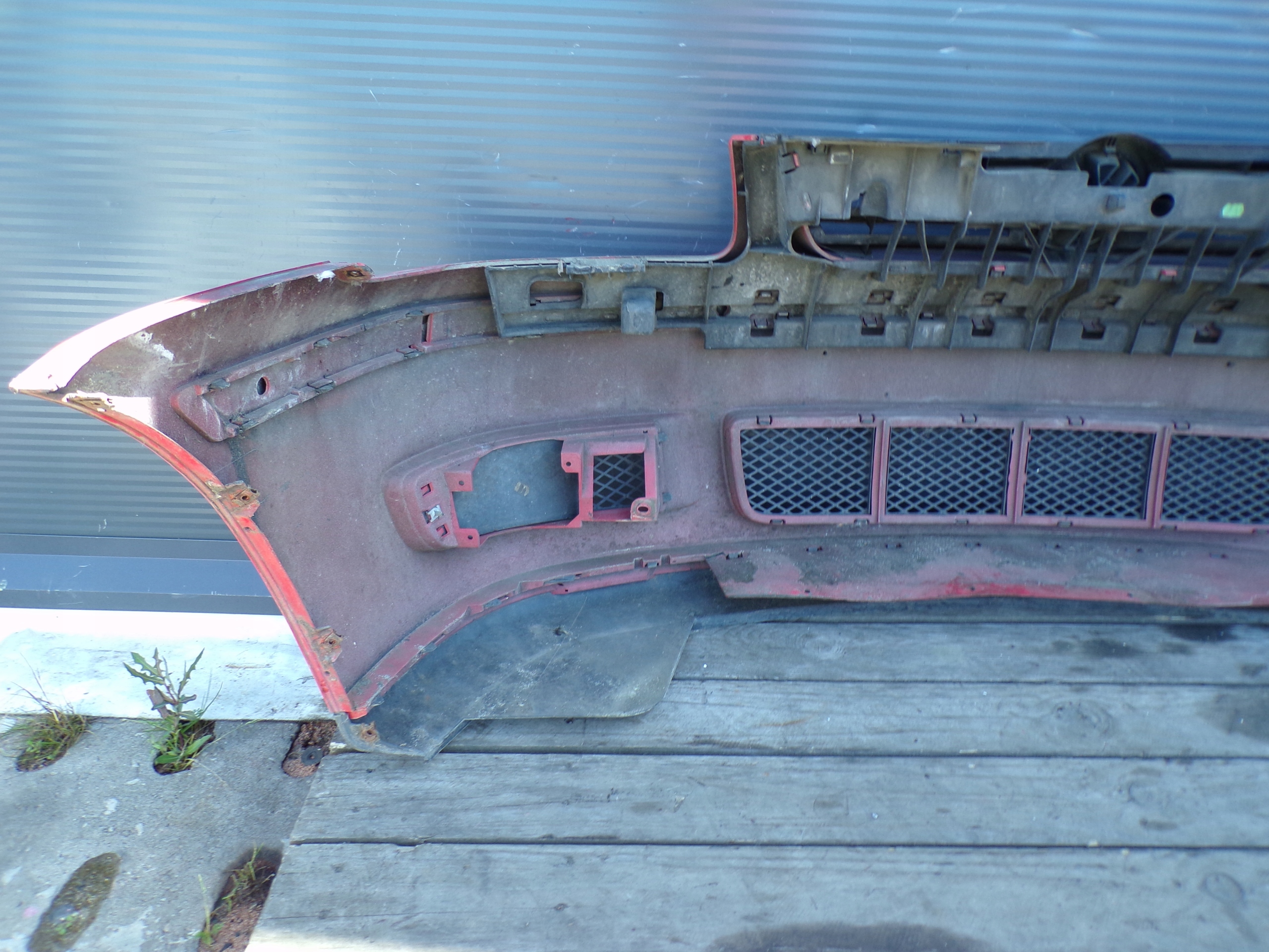 front bumper front VOLKSWAGEN POLO 6N2 colour LP3G