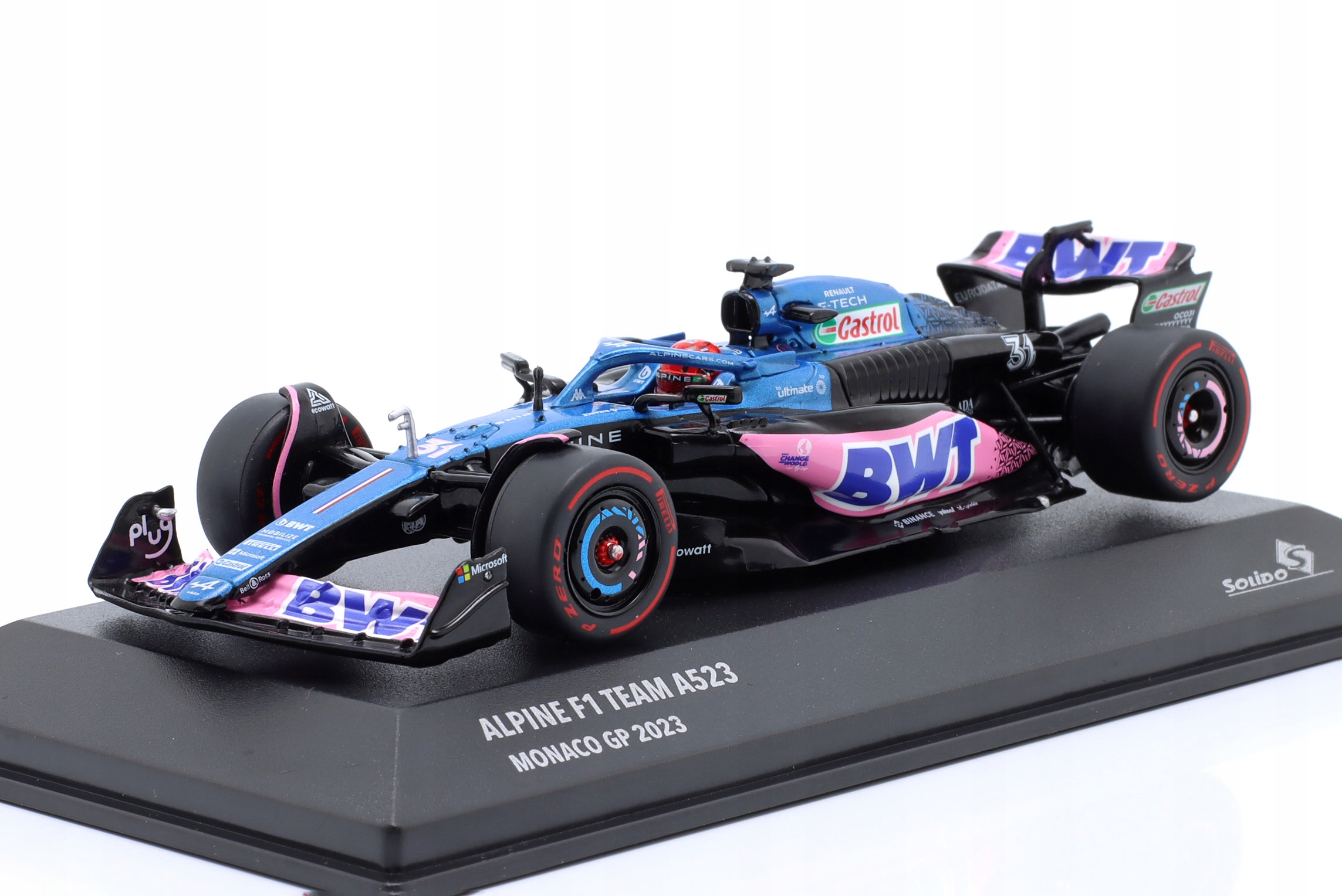 Alpine A523 #31 Esteban Ocon 3rd Monaco Gp F1 Formula 1 2023 Solido 1:43