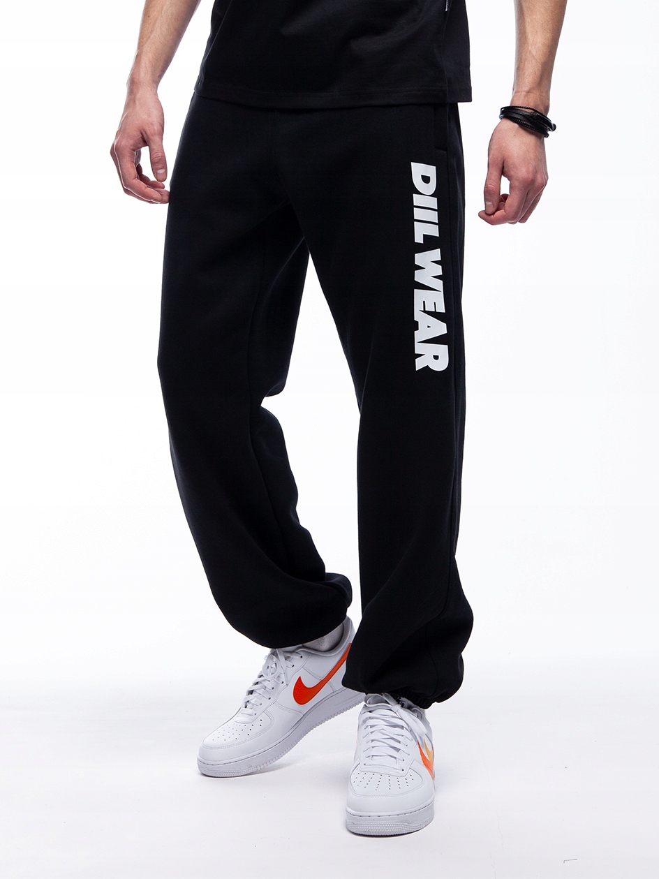 Dresové Kalhoty DIIL Gang Baggy Name Black vel. L