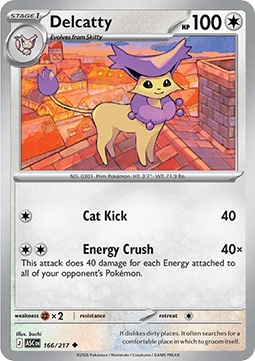 Ascended Heroes 166/217 Delcatty