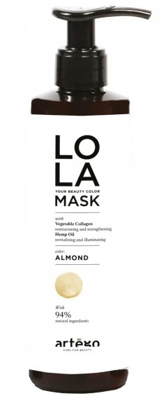 ARTEGO LOLA MASKA TONUJĄCA ALMOND 94% NATURA 200ml