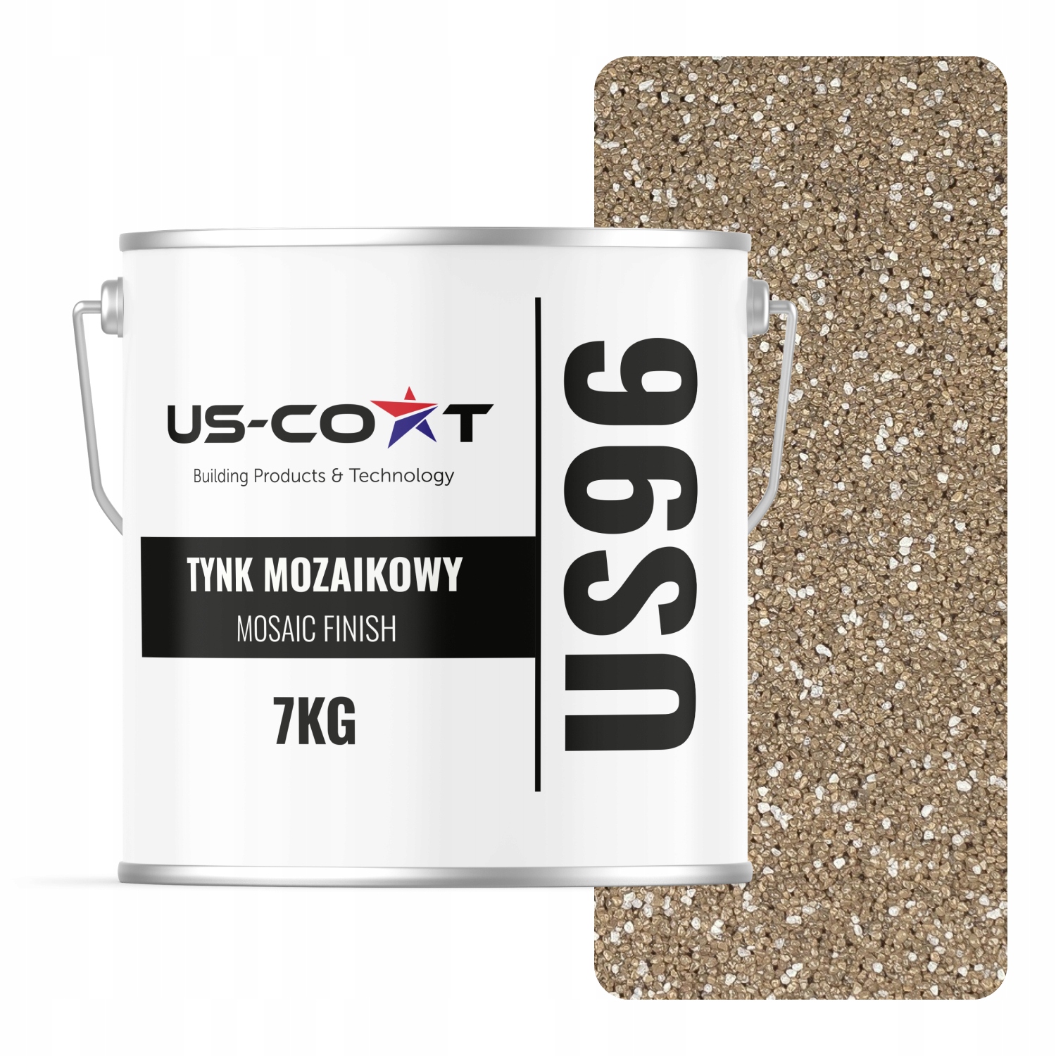 Mozaiková Omítka Mozaika 7KG Béžová M65 Ozdobná Pryskyřičná Prémiová