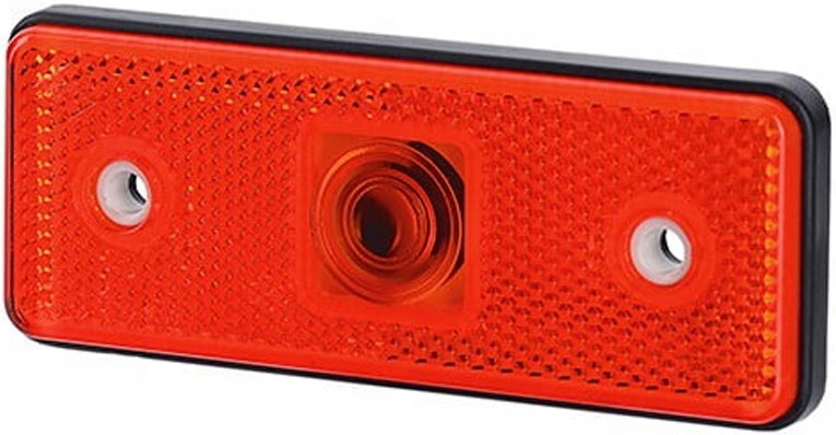 

Lampa Obrysowa Prostokatna Z Odblaskiem Czerwona