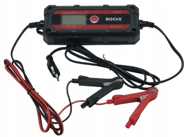 Elektronický Usměrňovač, Chytrý Smart 6V 12V 4A 120 Ah, LCD