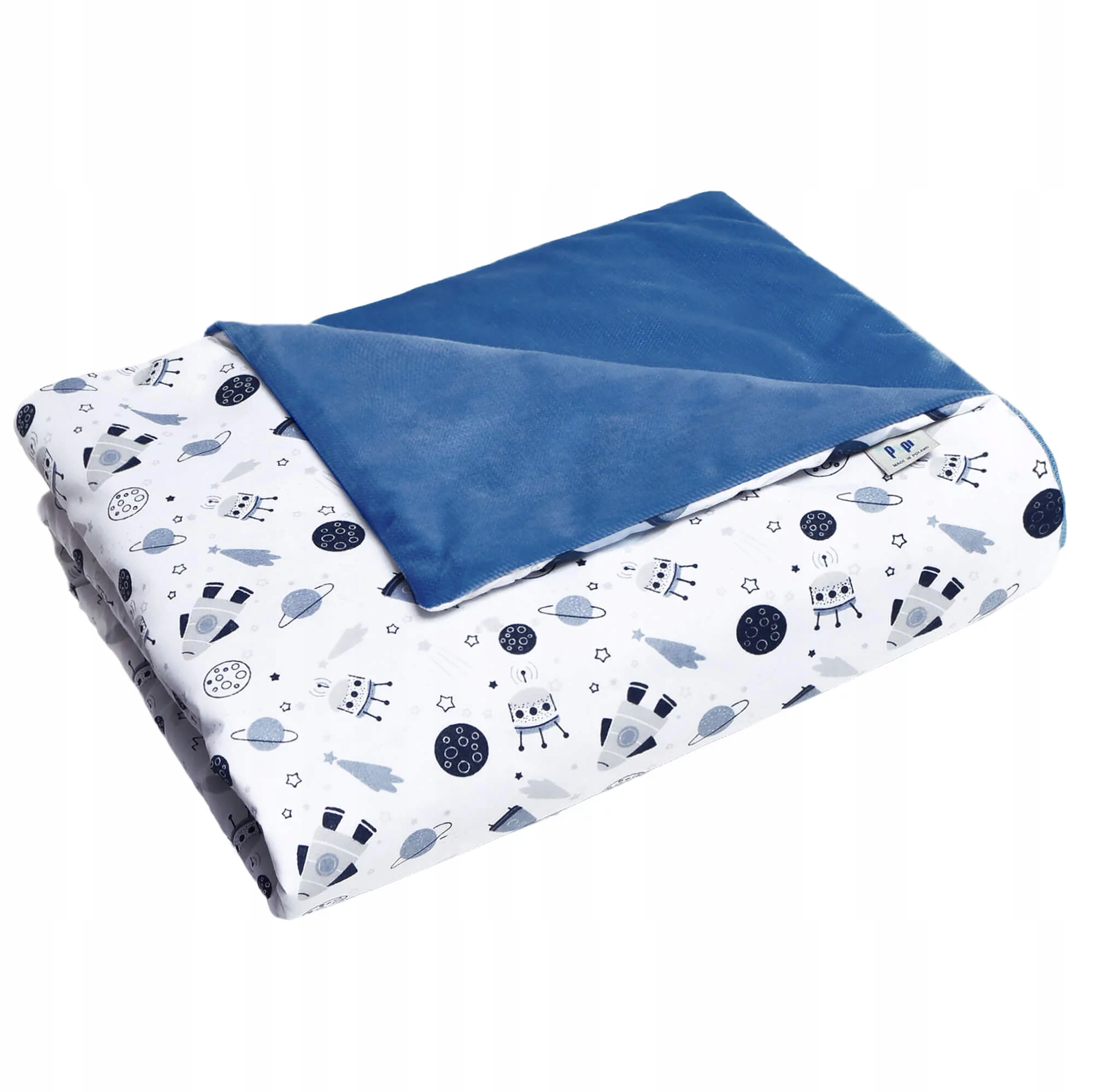 PEPI KOCYK DWUSTRONNY BAWEŁNA VELVET 75x100 cm