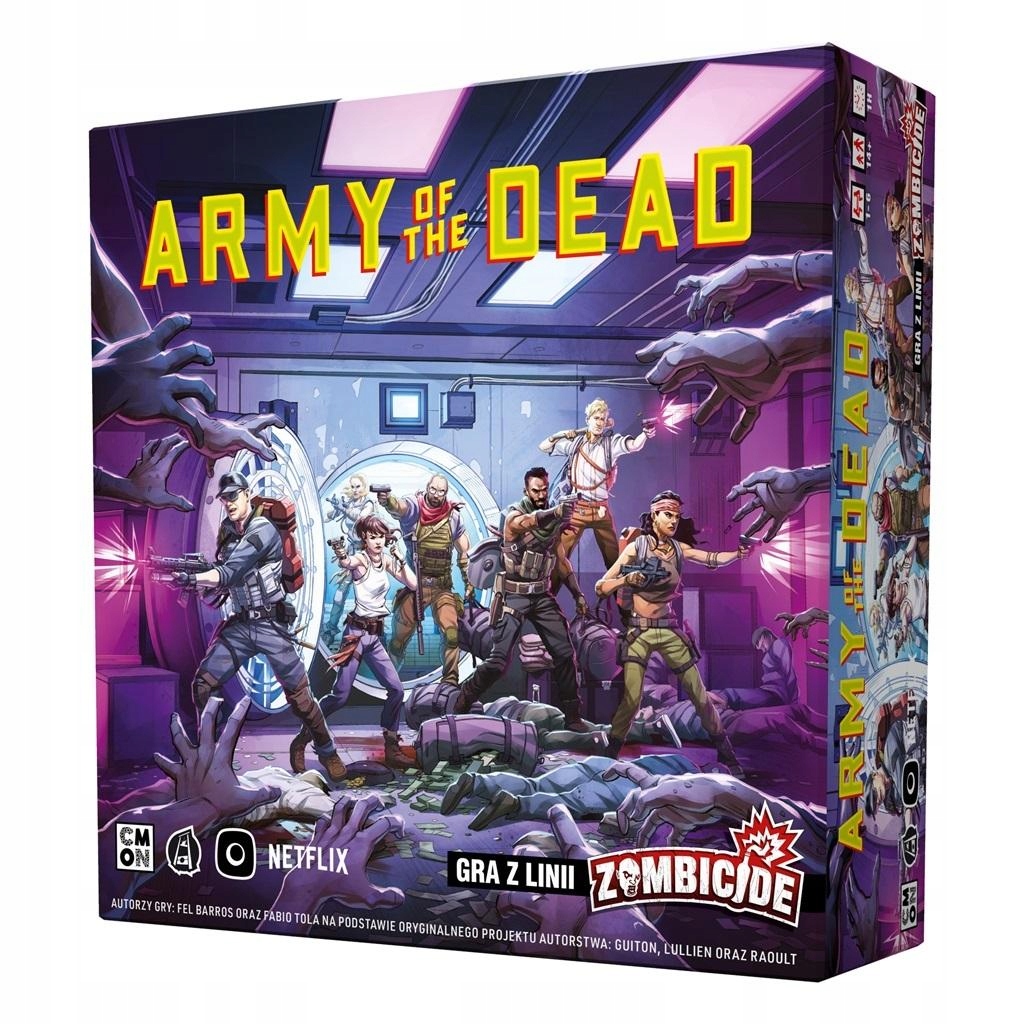 Strategická Válečná Hra Army of the Dead: Hra z řady Zombicide Cmon Extra