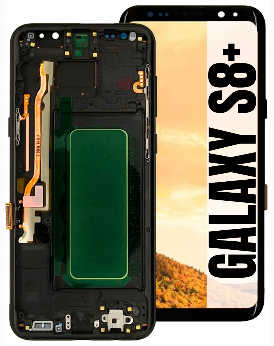 Displej Pro Samsung Galaxy S8 Plus G955 G955F Oled LCD Rámeček
