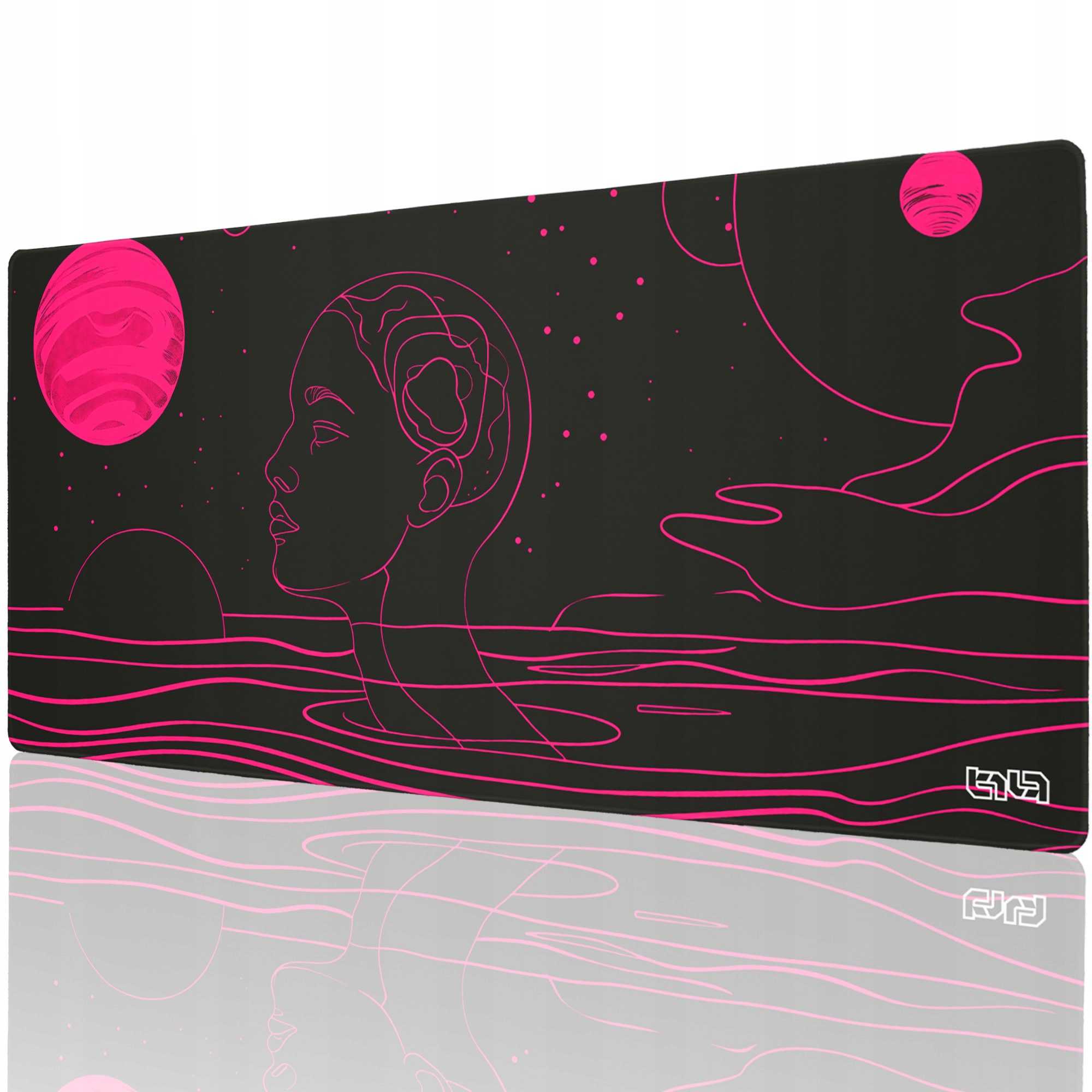 Podkładka Na Biurko gamingowa 90x40 dla chłopaka Pink Line Tilt