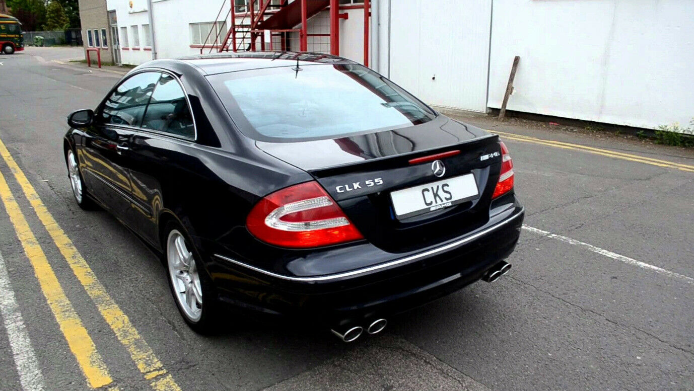 SPOILER KLAPY BAGAŻNIKA CLK W209 SPOILER LOTKA NOWY PODKŁAD Stan opakowania oryginalne