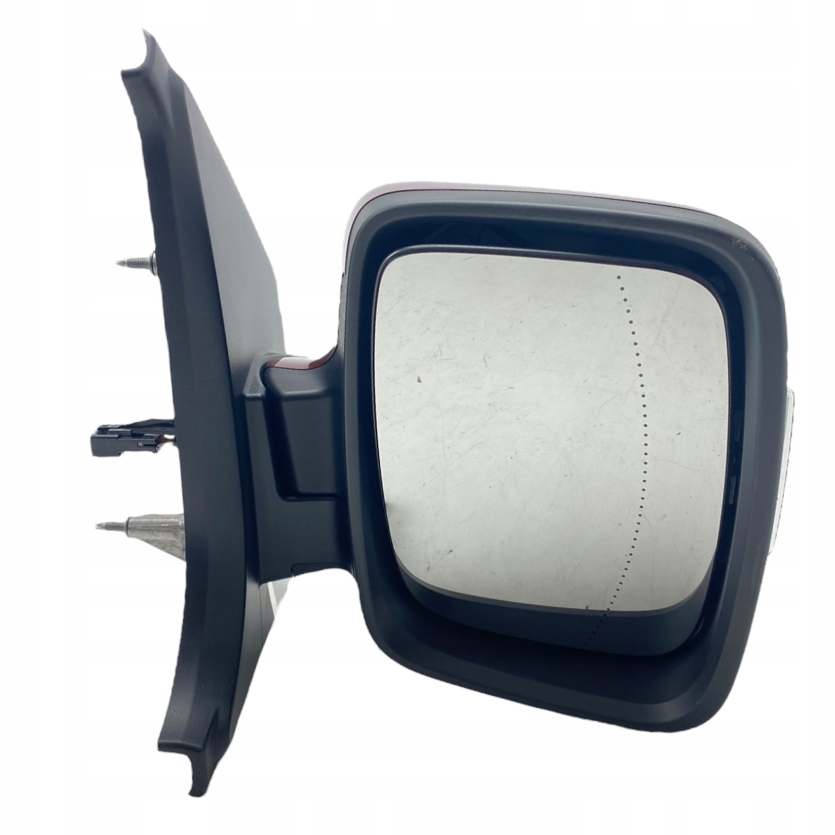 Lusterko prawe 9 PIN Trafic IV Nissan NV300 2020-> 963011863R Kolor bordowy
