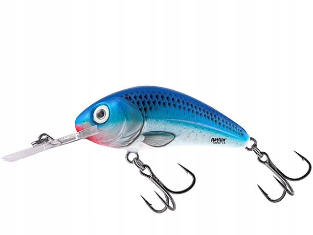 Wobler Salmo Floating Rattlin' Hornet 5,5cm 10,5g Holographic Blue Sky