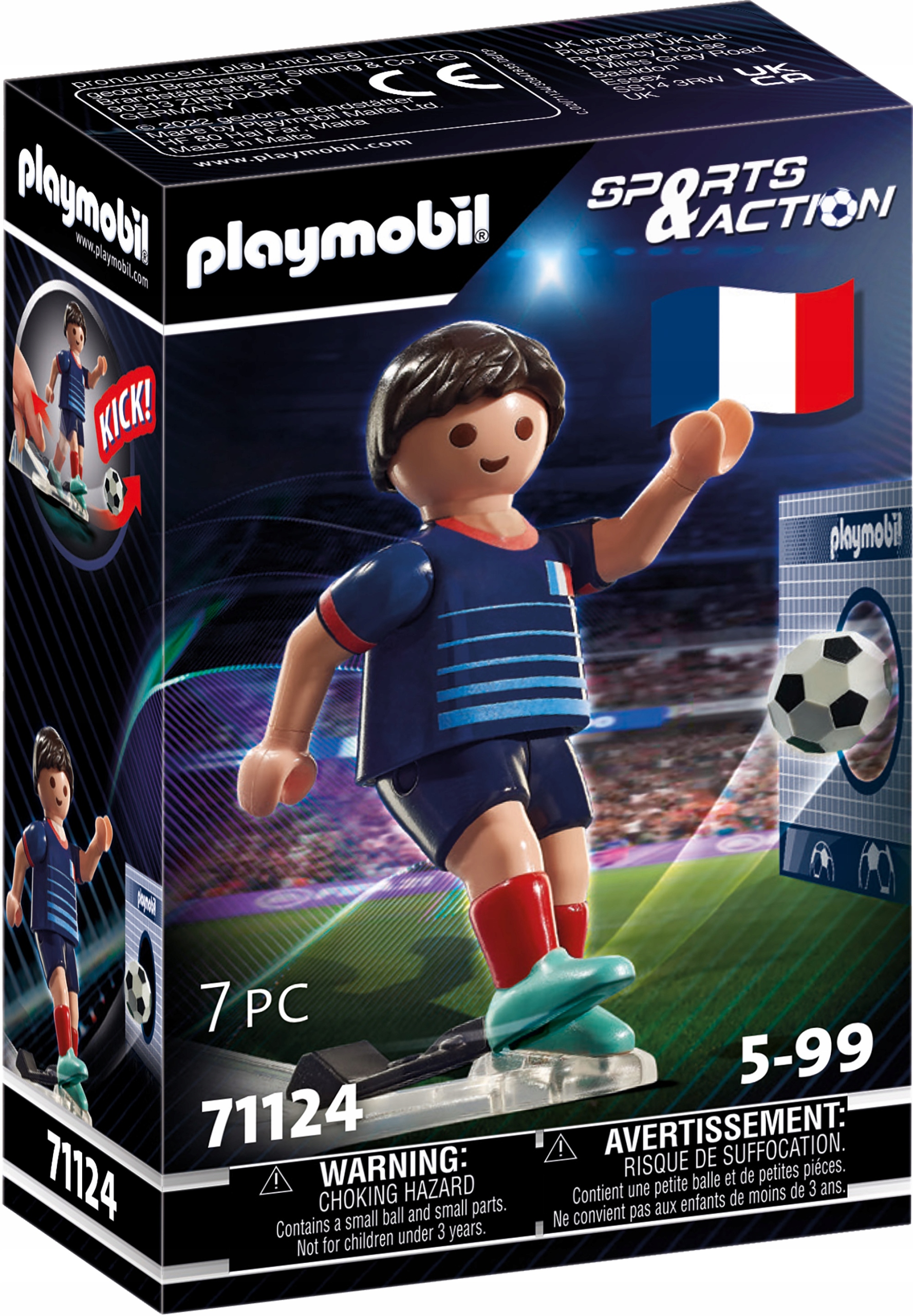 

Playmobil 71124 Piłkarz reprezentacji Francji