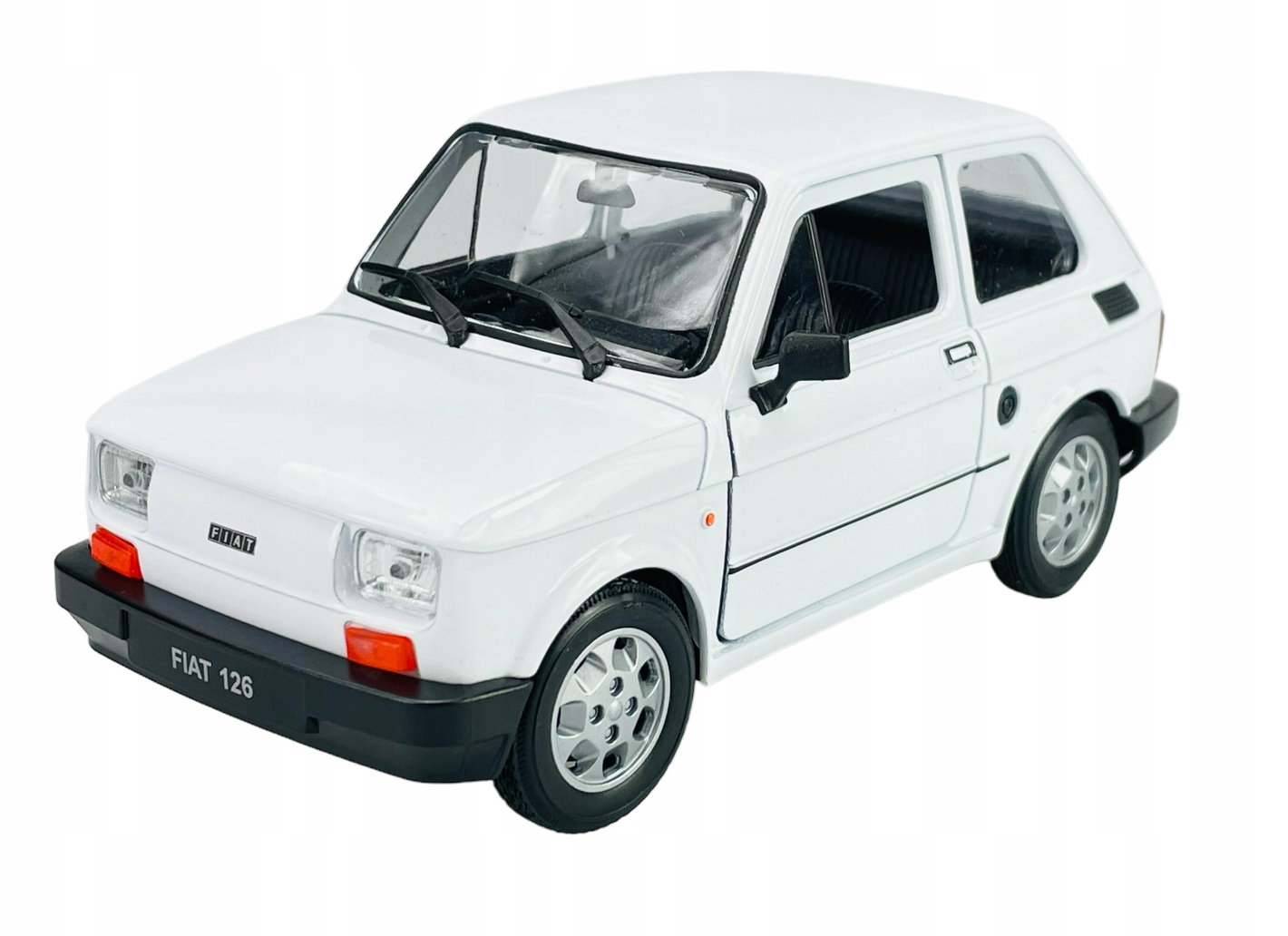 Welly Fiat 126P Maluch Biały 1:21 Legendy PRL Nowy Kod producenta 000000035