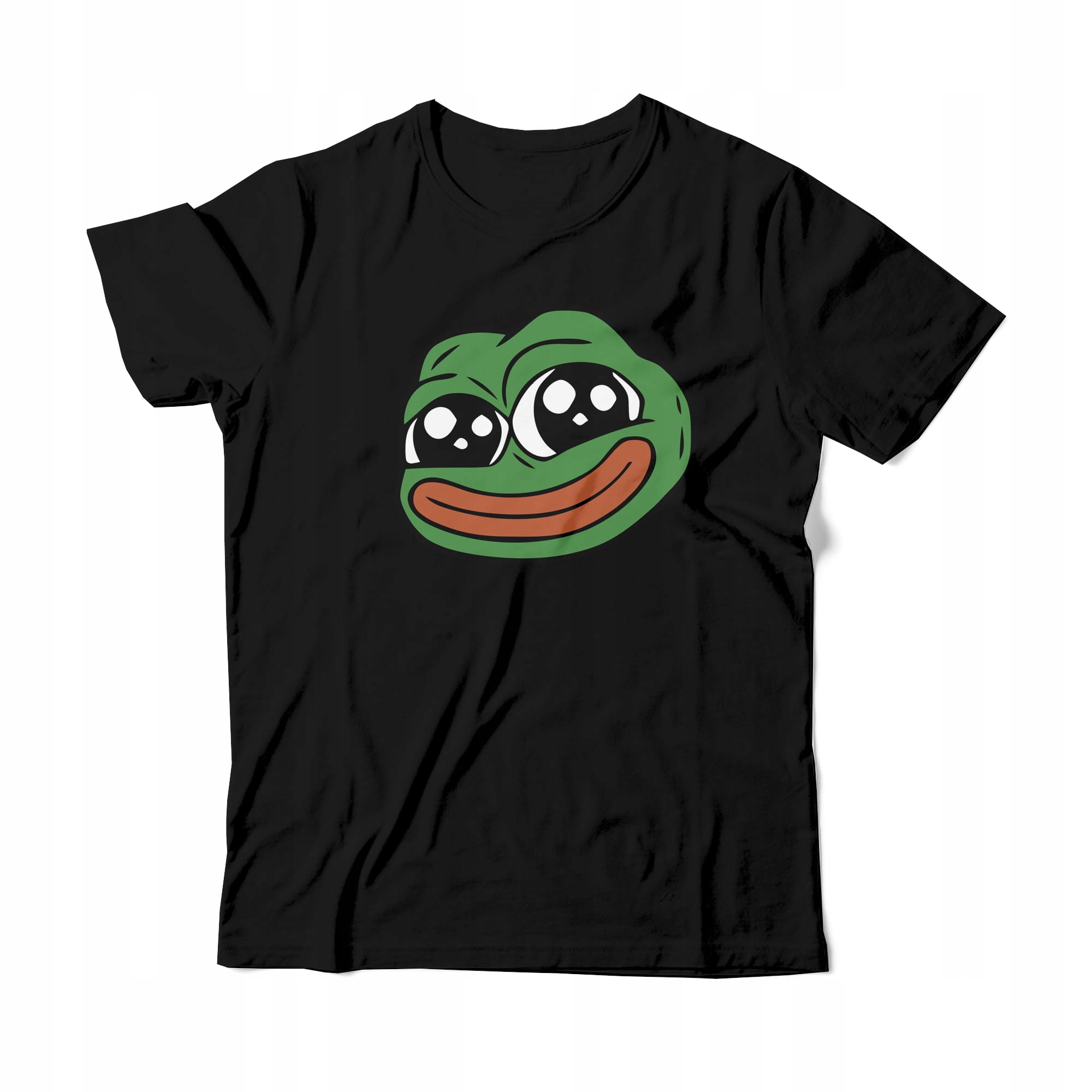 

Pepe uśmiechnięta smutna żaba koszulka dziecięca