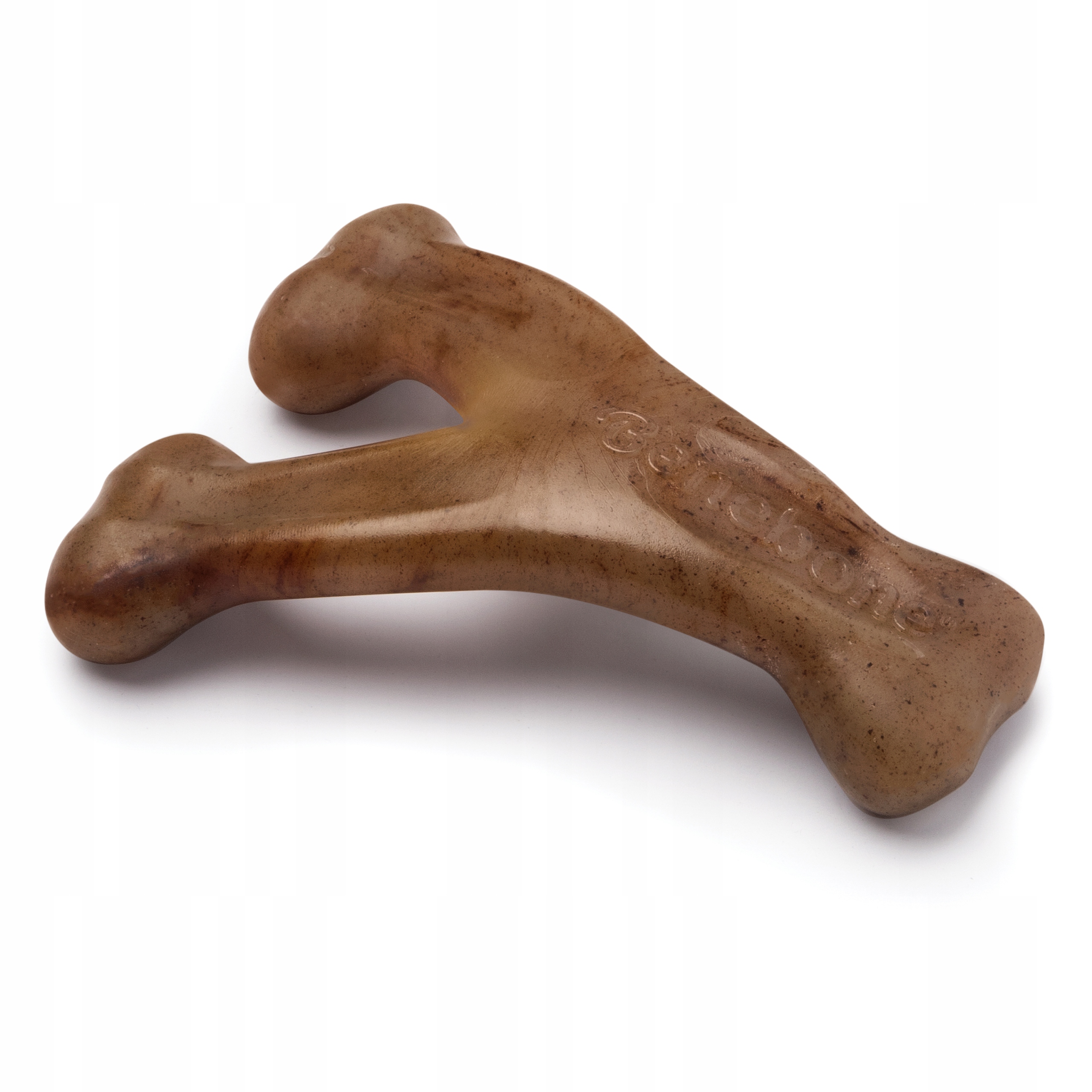 Levně Kousátko pro psa New Benebone Wishbone Bacon