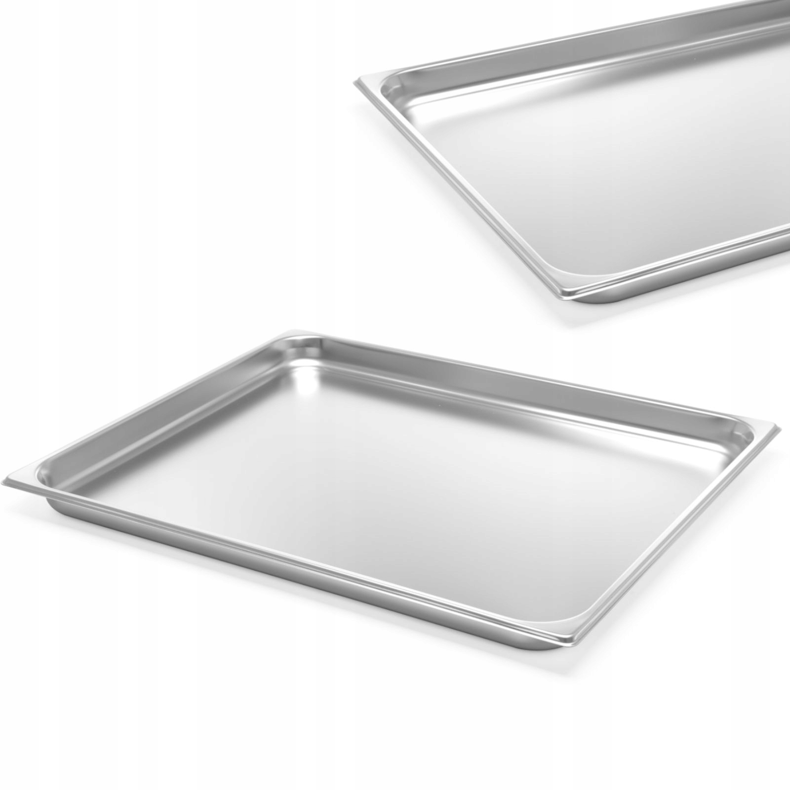 Gastronomická Nerezová Oceľ Ocele Gn 2/1 20MM Hendi