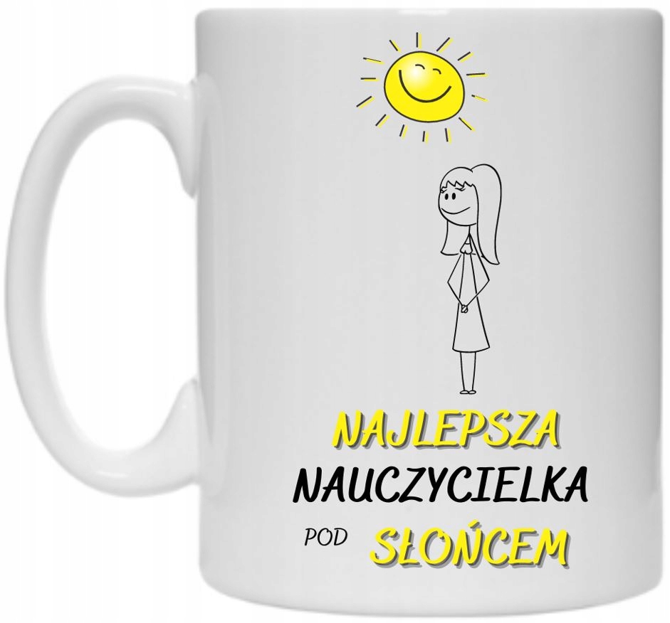 Kubek Najlepsza Nauczycielka Pod Słońcem