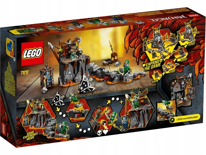LEGO Ninjago 71717 Podróż do Lochów Czaszki Marka LEGO