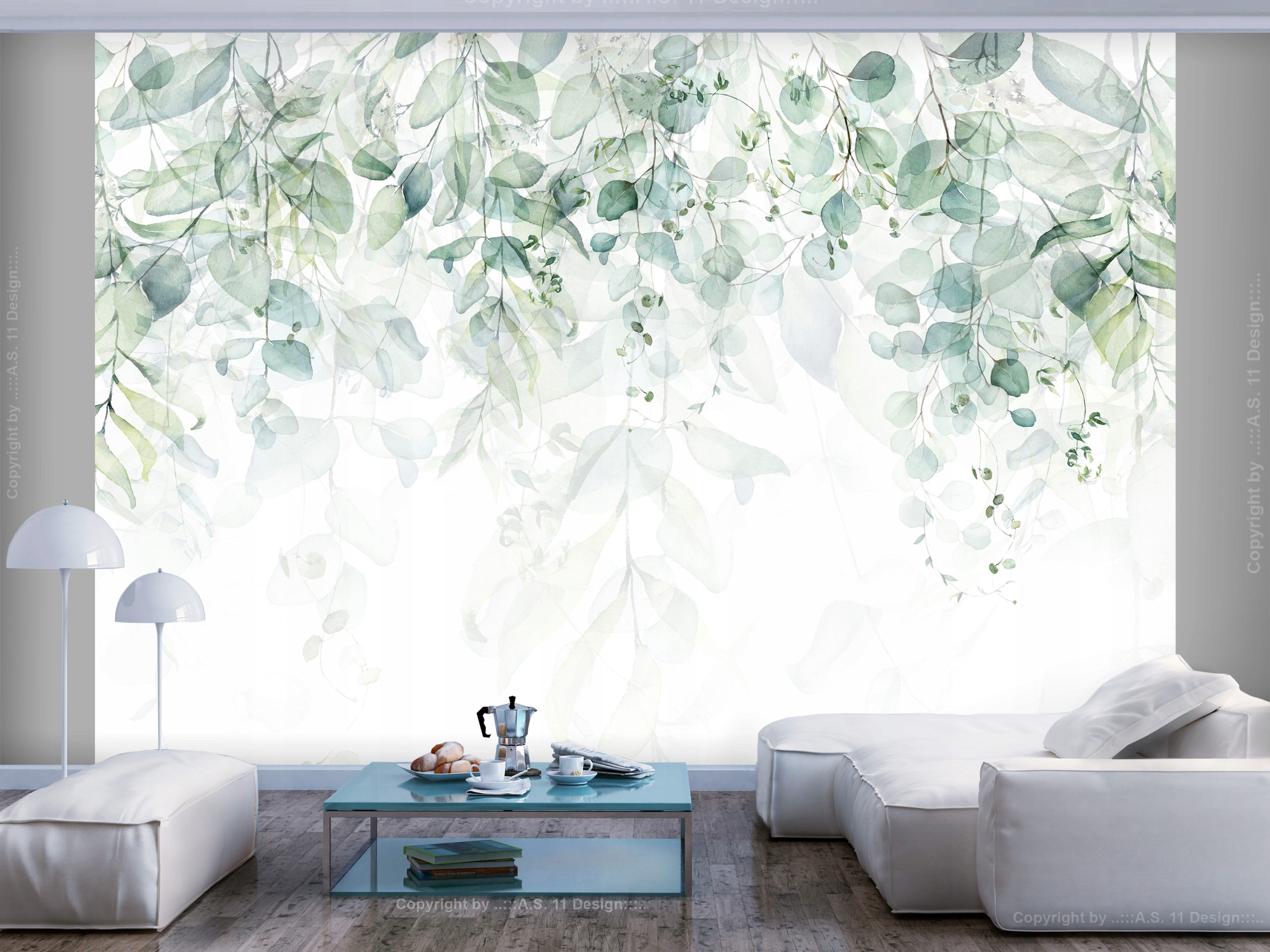 FOTOTAPETA LIŚCIE NATURA 350x256 b-C-0615-a-b Stan opakowania oryginalne