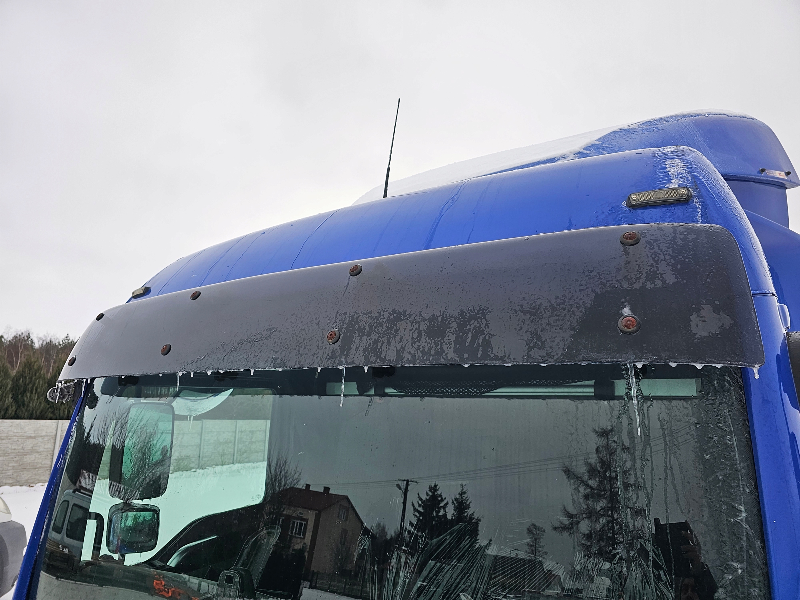 MAN TGM TGL TGS BLENDA OSŁONA SŁONECZNA KOMPLETNA ORYGINALNA