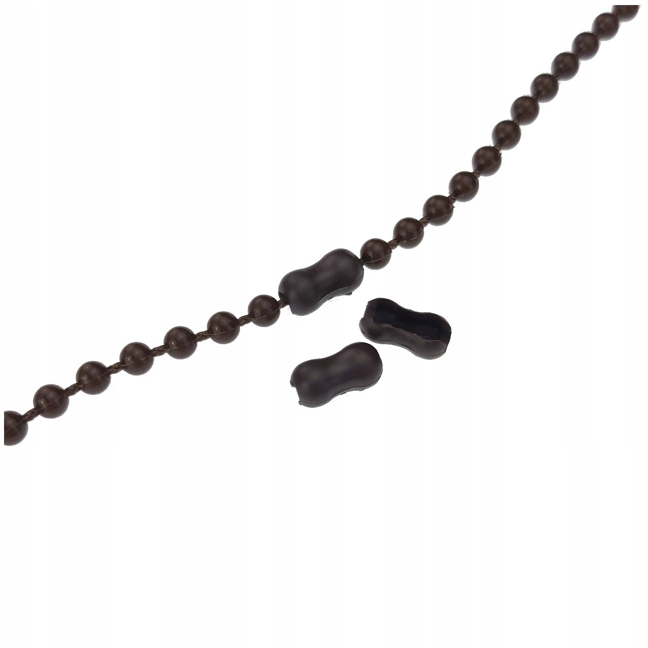 

Łącznik łańcuszka rolet zrywalny 3 mm ciemny brąz