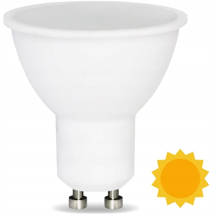 

Żarówka Led GU10 5W Barwa Biała Ciepła 2700K Smd