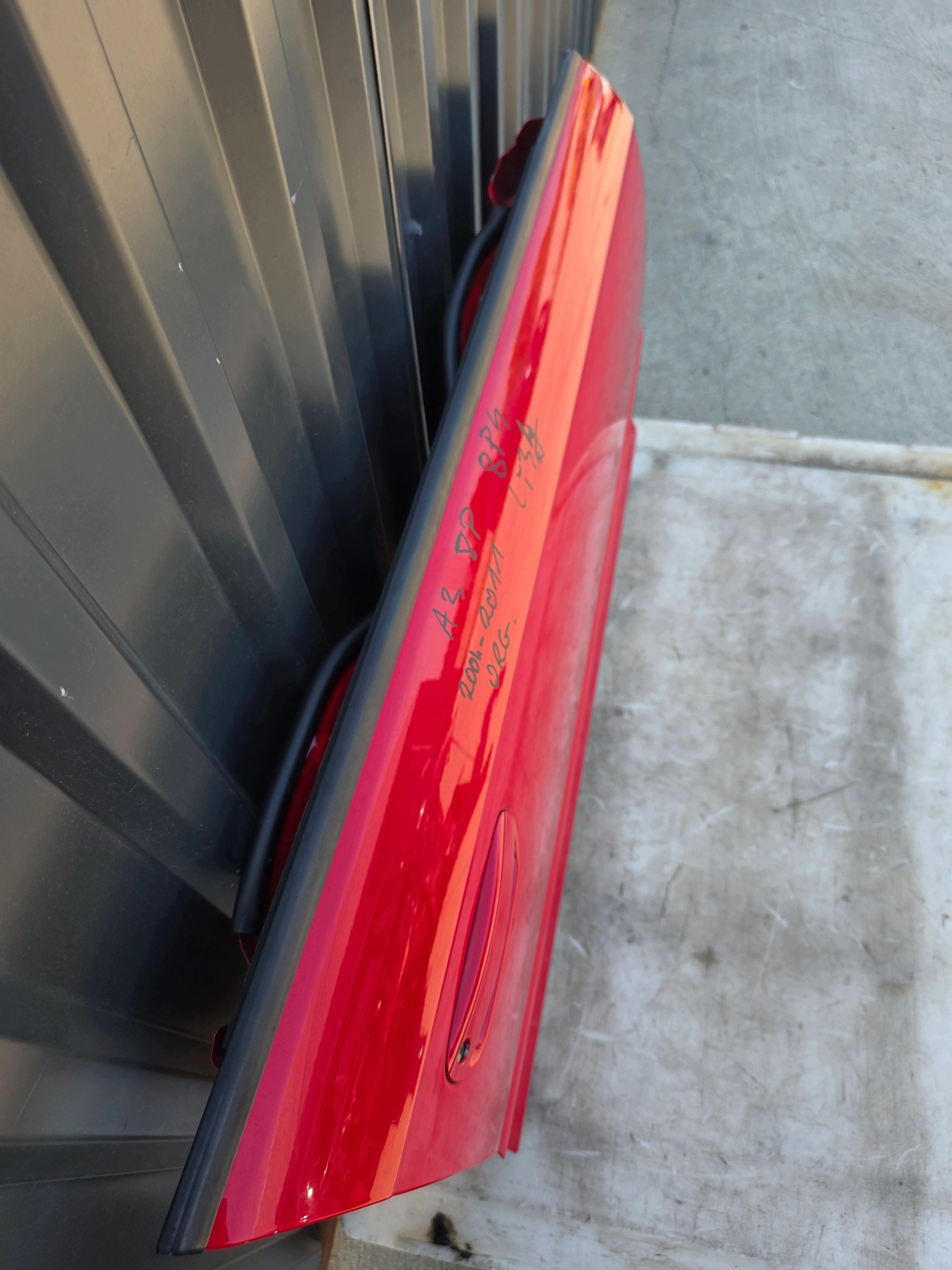 door right front AUDI A3 8P 5-D SPORTBACK LY3J original 2004-2011 *2 !!!
