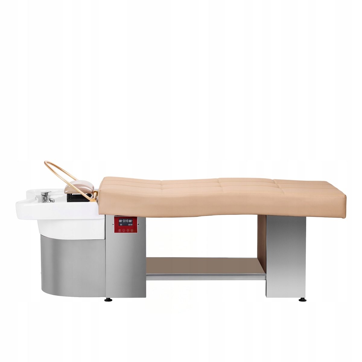 Kadeřnická myčka s lehátkem Head Spa Gabbiano 017 béžová