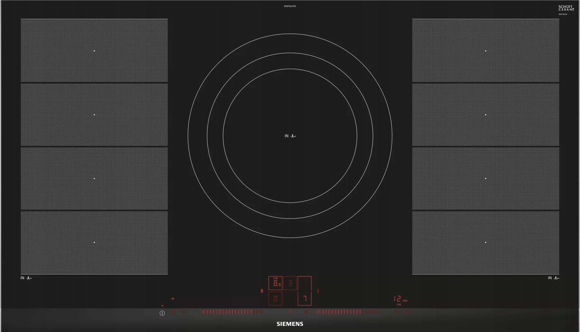 Płyta indukcyjna Siemens EX975LVV1E