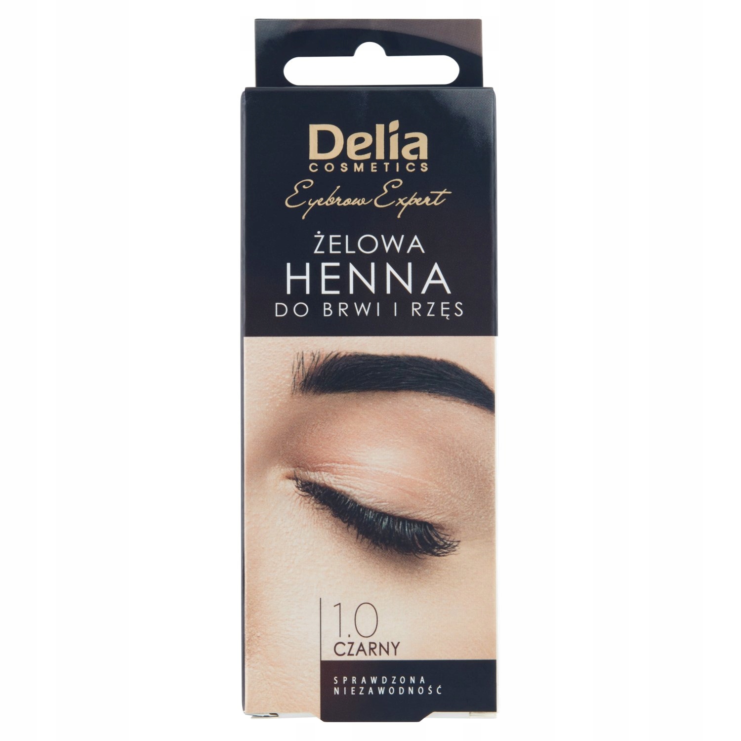 

Delia Henna żelowa do brwi i rzęs 15ml Czarna 1.0