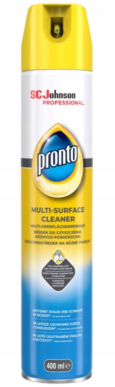 

Pronto do czyszczenia różnych powierzchni 400ML