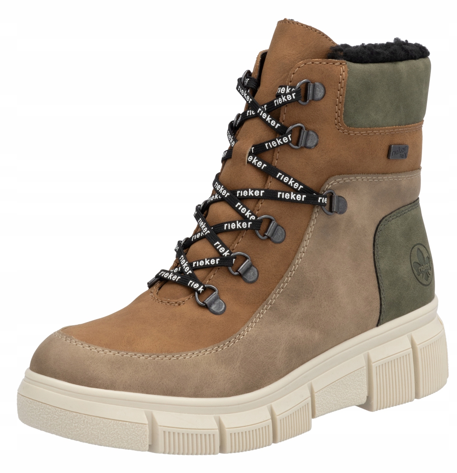 Rieker X3404-90 vel.36 kotníkové boty boty trapery Teplé Tex