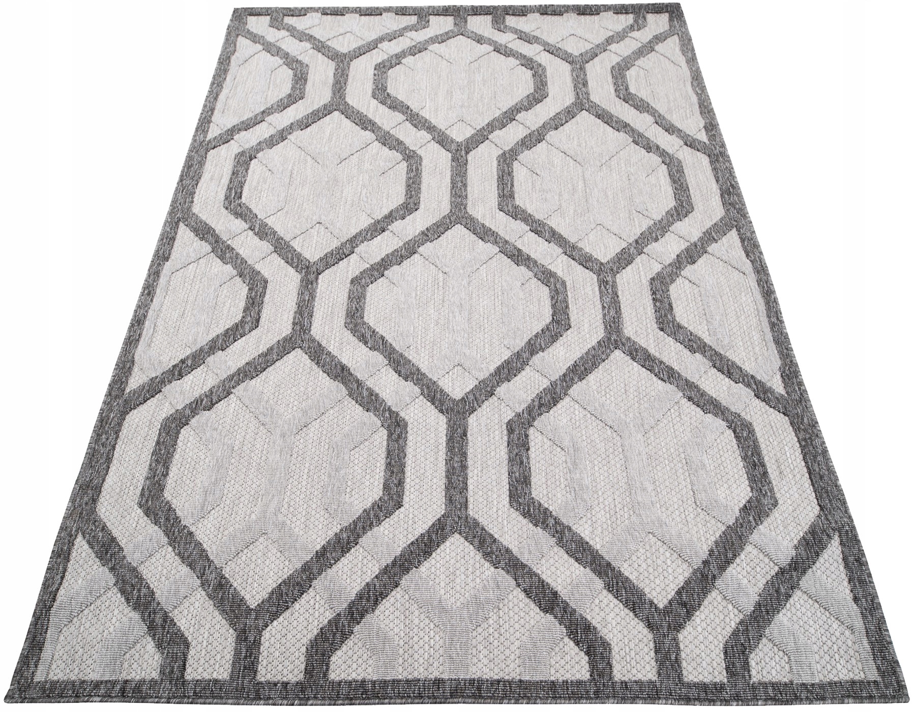 Šnúrkový koberec Cansas 160x230 Outdoor 3D w17