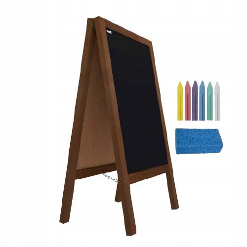 

Potykacz kredowy 120x60cm stojak tablica kredowa