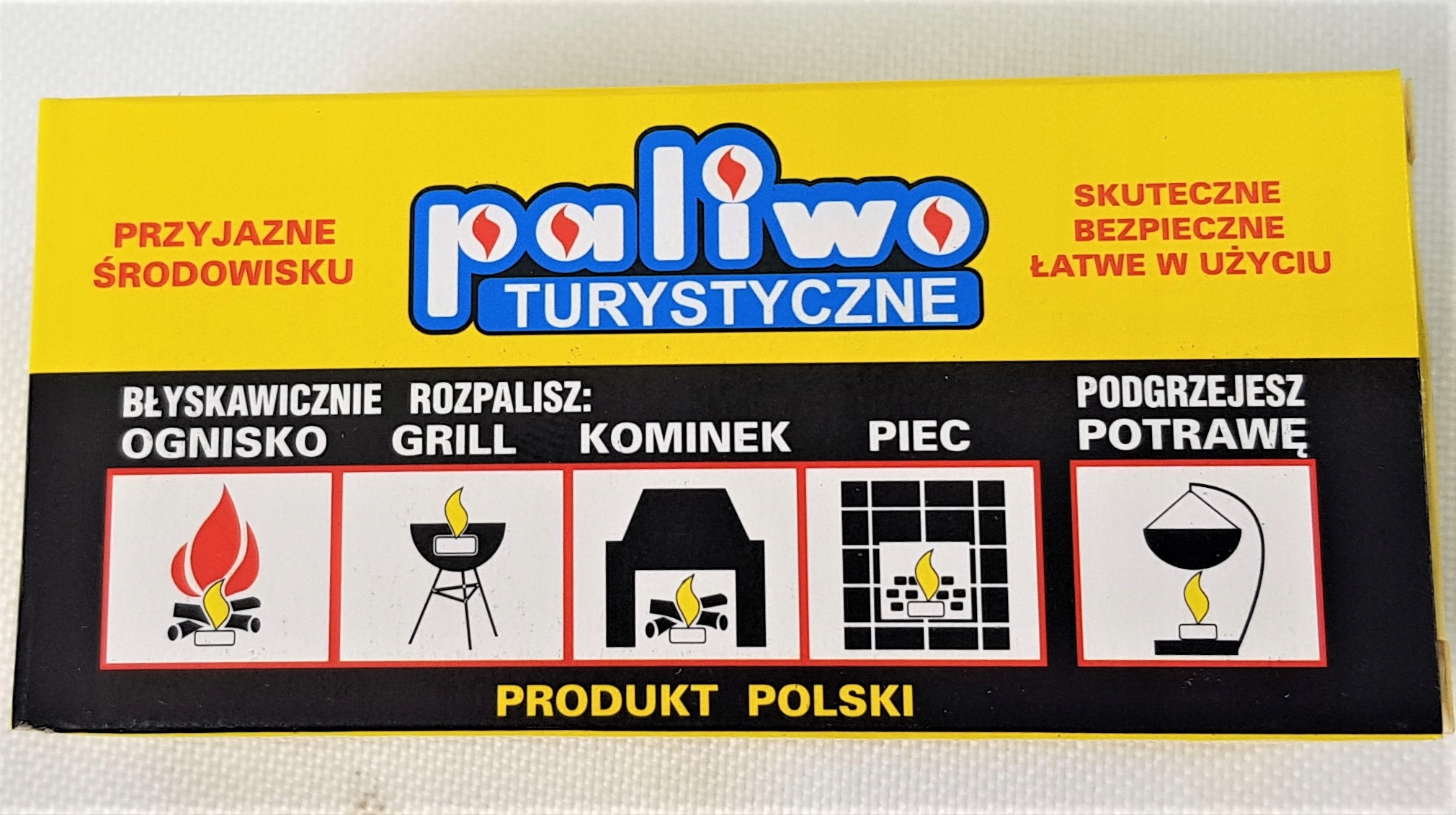 Stałe PALIWO turystyczne 5 tabletek 20 gr pudełko