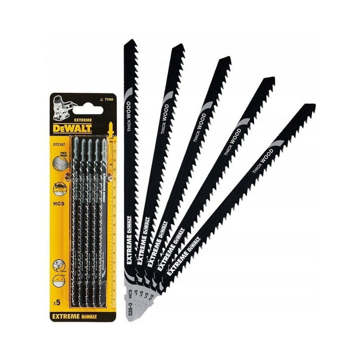 

Dewalt Zestaw brzeszczotów 180x4mm DT2167-QZ 5szt