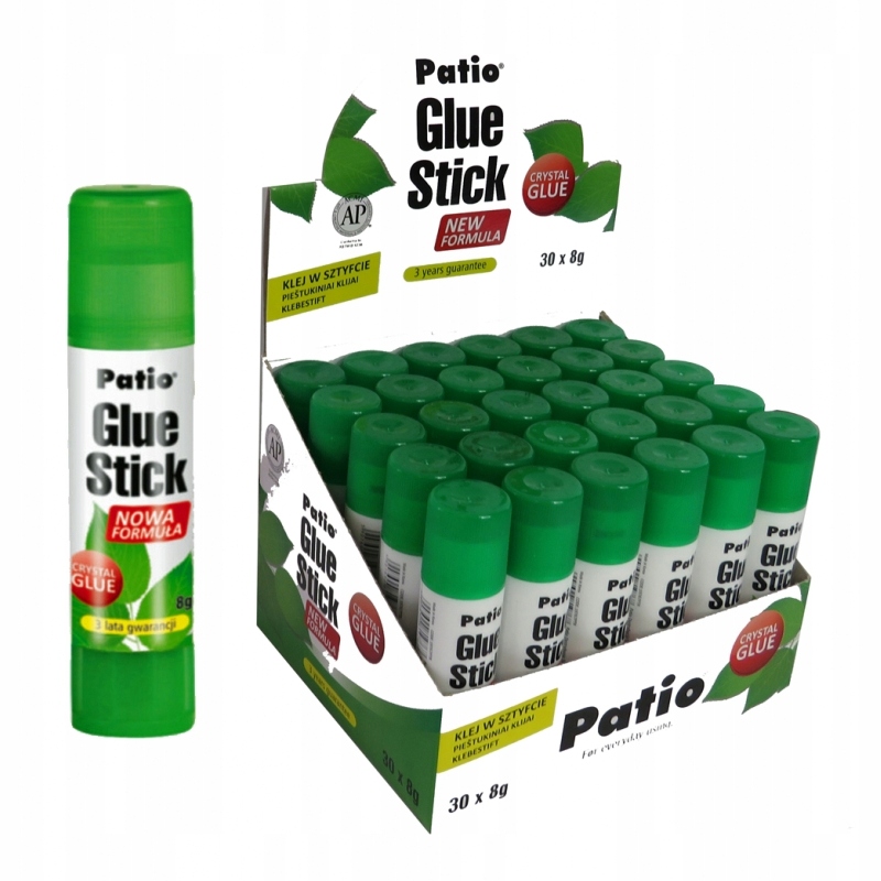 

Klej w sztyfcie przezroczysty patio glue stick 8 g