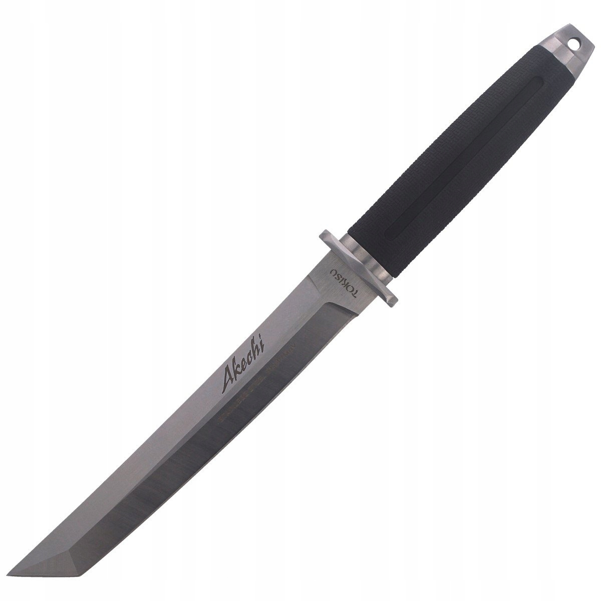 Nůž Tokisu Akechi Rubber Satin Tanto 7Cr17MoV Pouzdro Molle Bushcraft